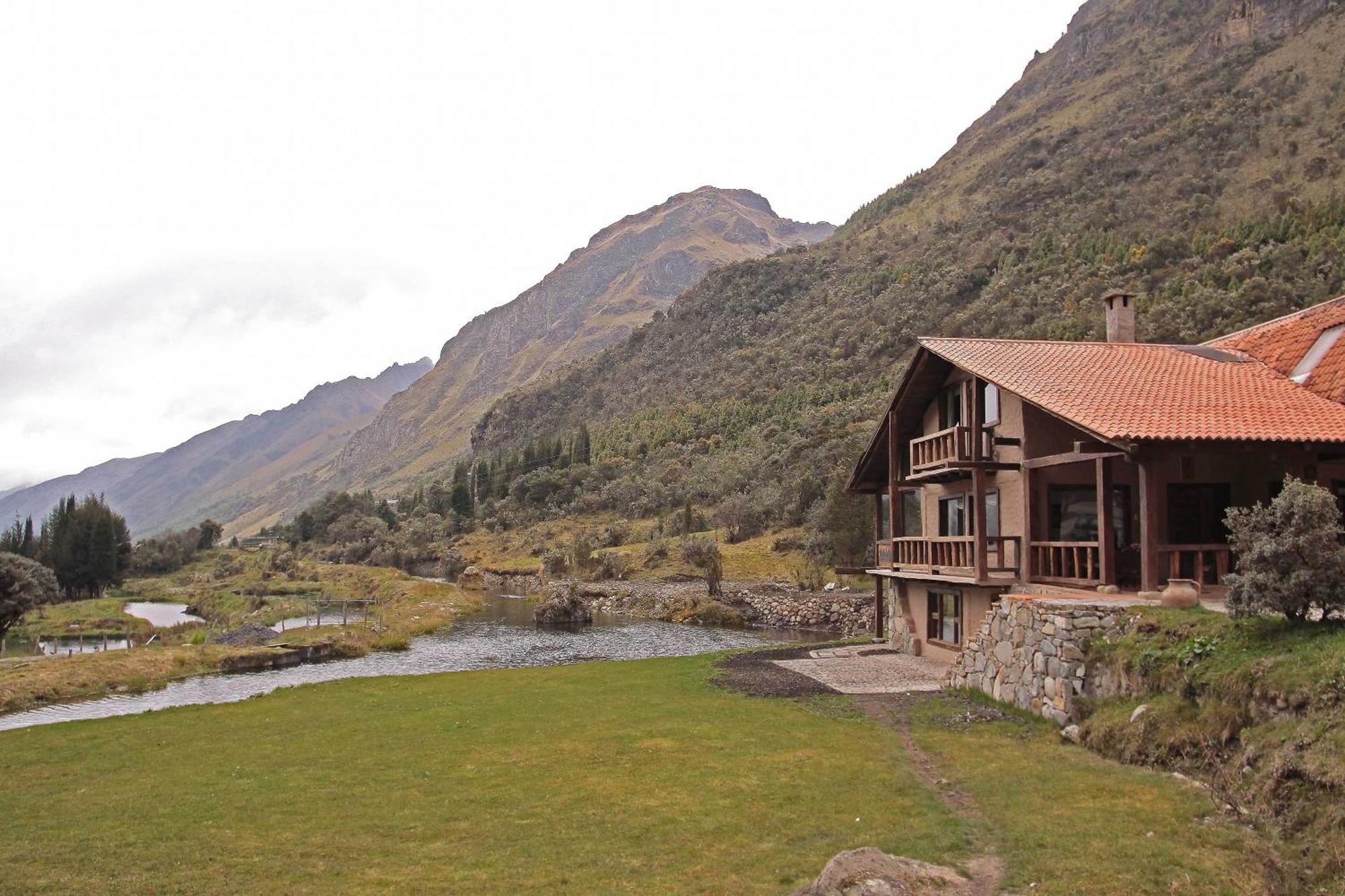 Hacienda Hosteria Dos Chorreras Cuenca Esterno foto