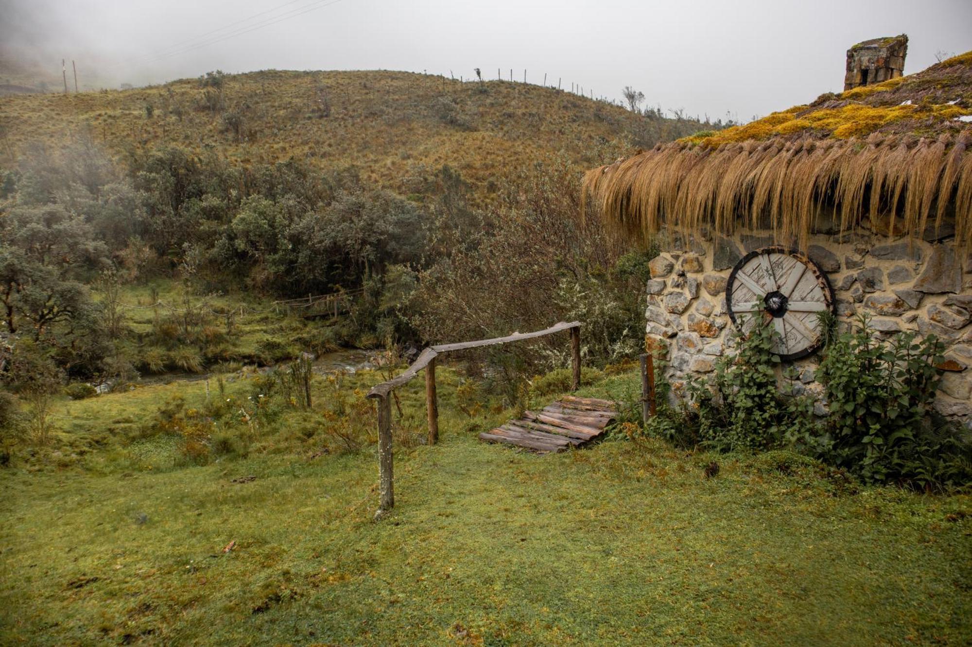 Hacienda Hosteria Dos Chorreras Cuenca Esterno foto