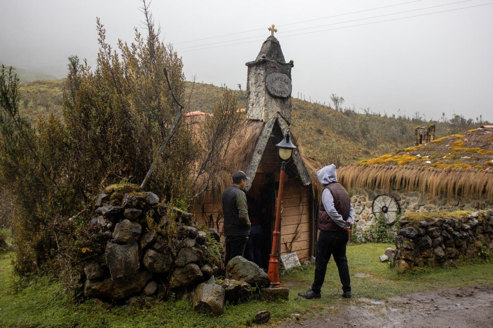 Hacienda Hosteria Dos Chorreras Cuenca Esterno foto