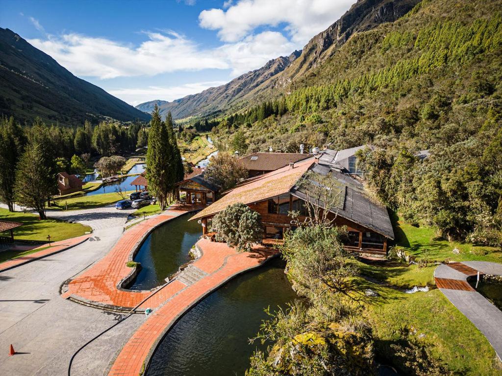 Hacienda Hosteria Dos Chorreras Cuenca Esterno foto