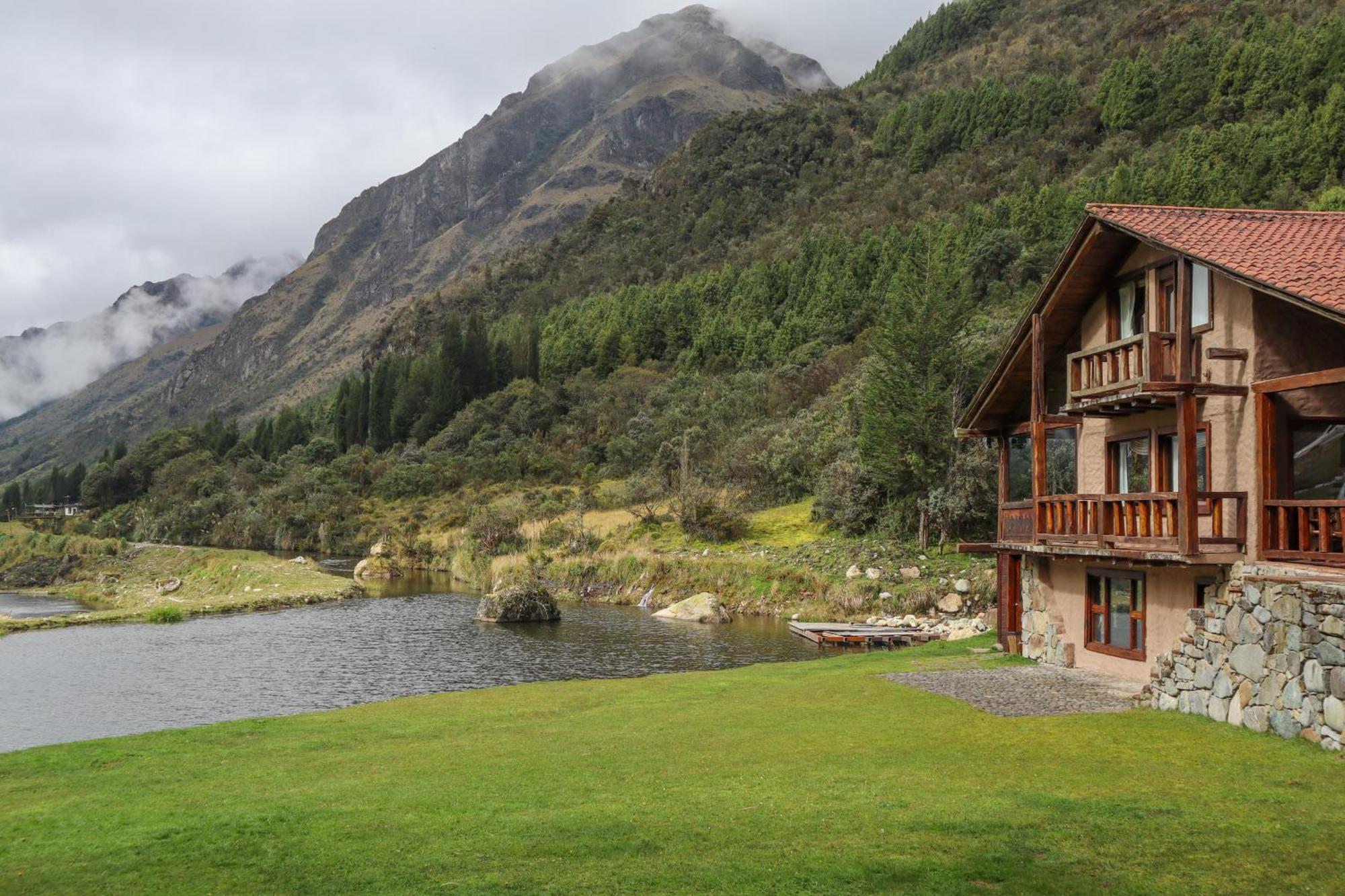 Hacienda Hosteria Dos Chorreras Cuenca Esterno foto